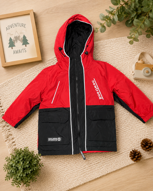Boys Hooded Jacket – Autumn & Spring Collection