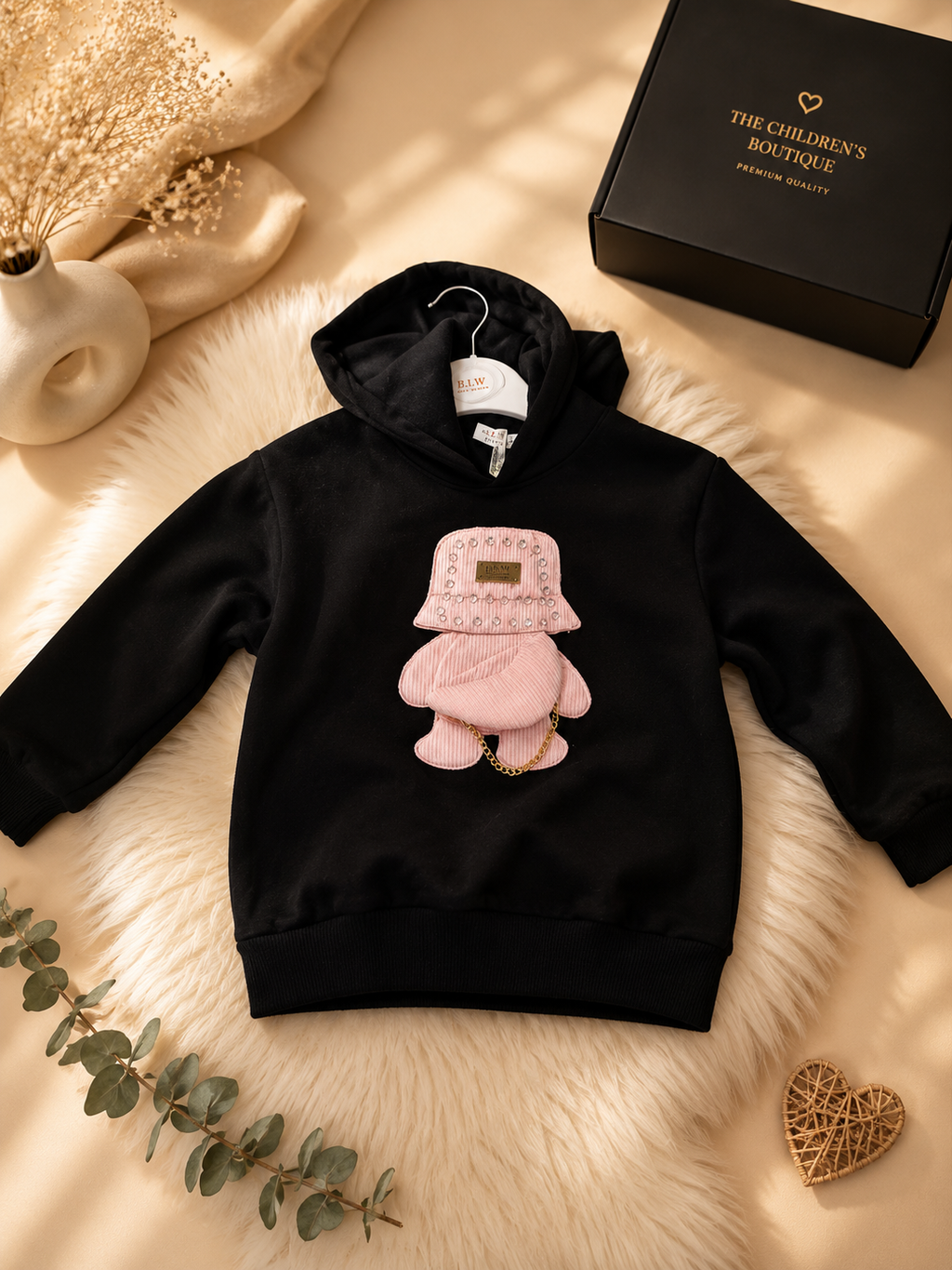 Warm Fleece Hoodie for Girls