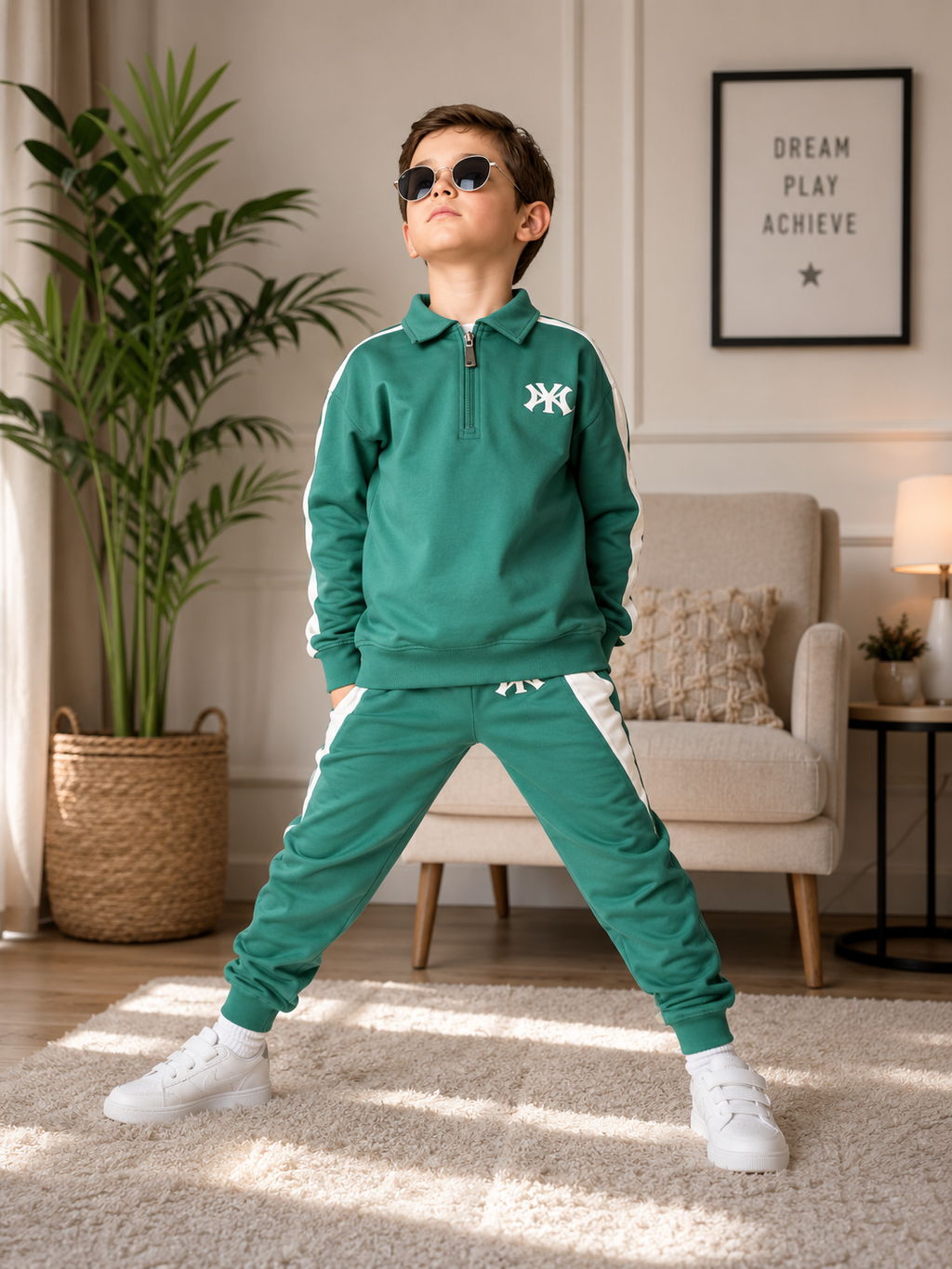Green Boys' 2pcs Set