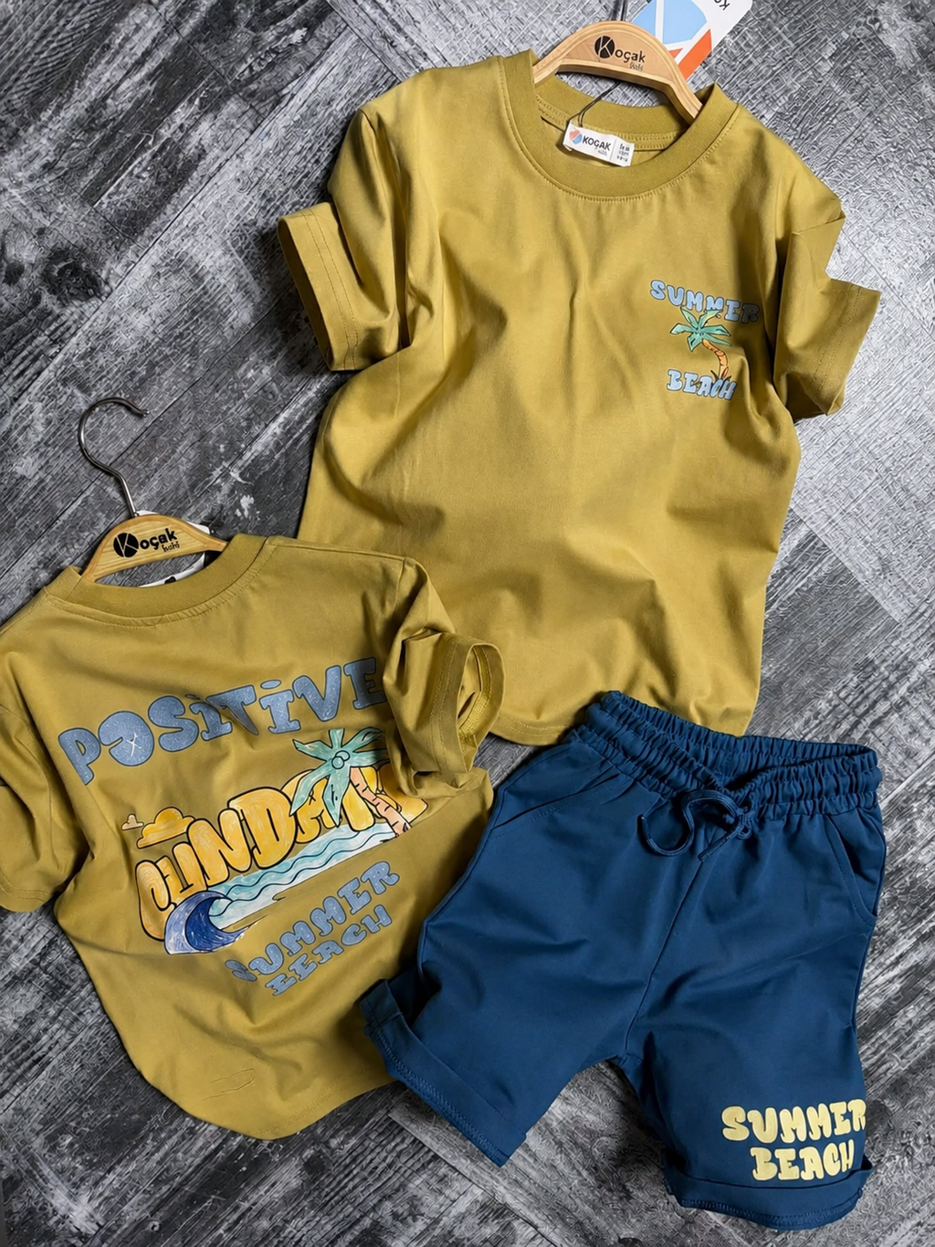 Fashion Summer Short Sleeve 2pcs Set