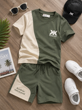 Stylish Combined 2pcs Set For Boys