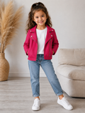 Suede Jacket For Girls