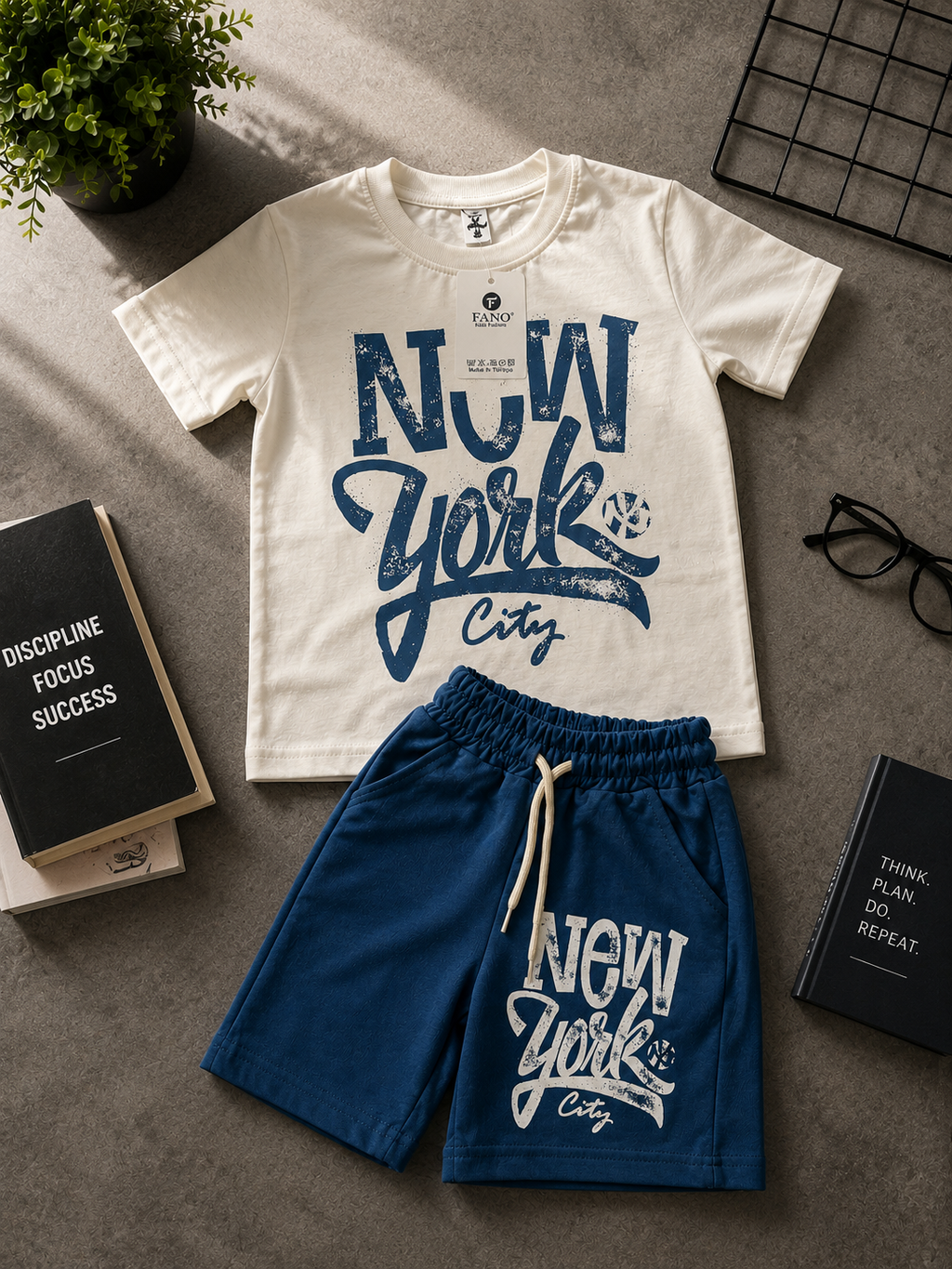 New York Boys' 2pcs Set