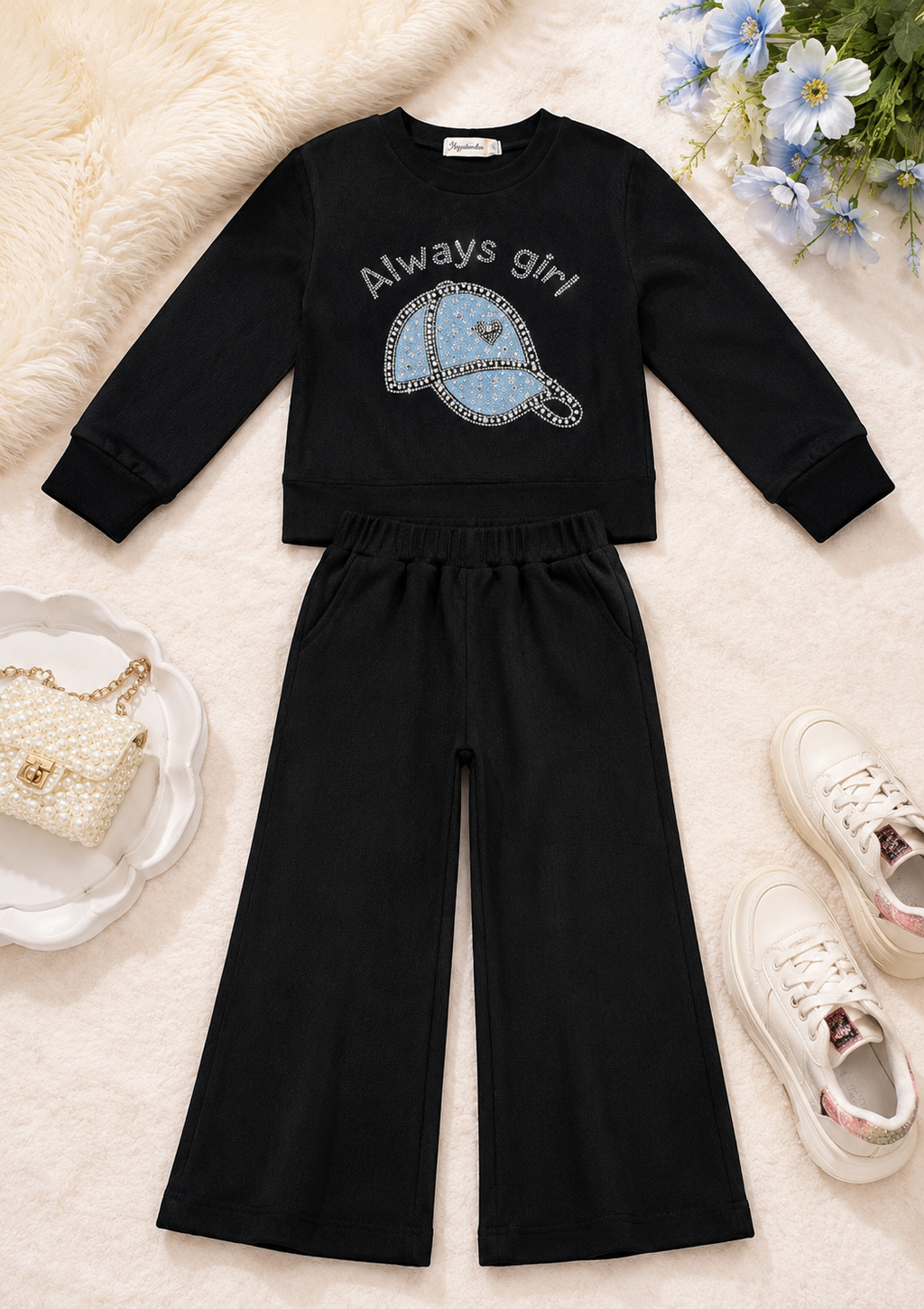 Girls Premium 2-Piece Tracksuit Set