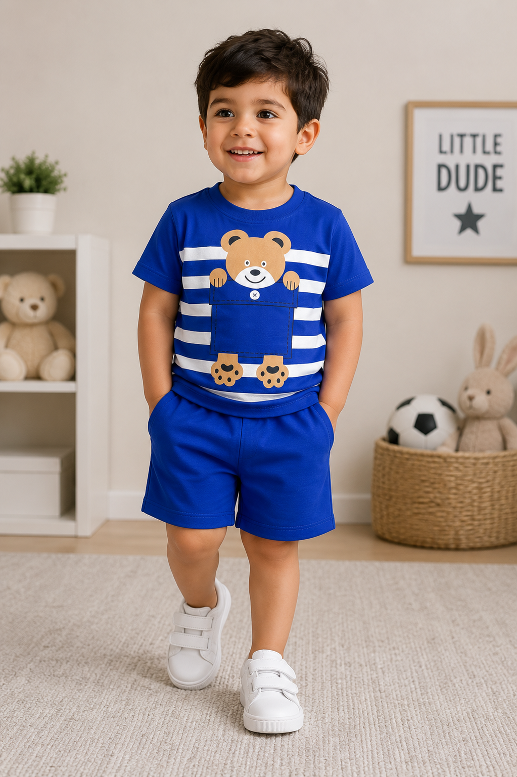 Bear Pocket Boys' Summer Set