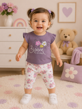 Baby Girls Bloom Capri Set