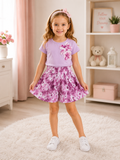 Girls Floral Summer Set