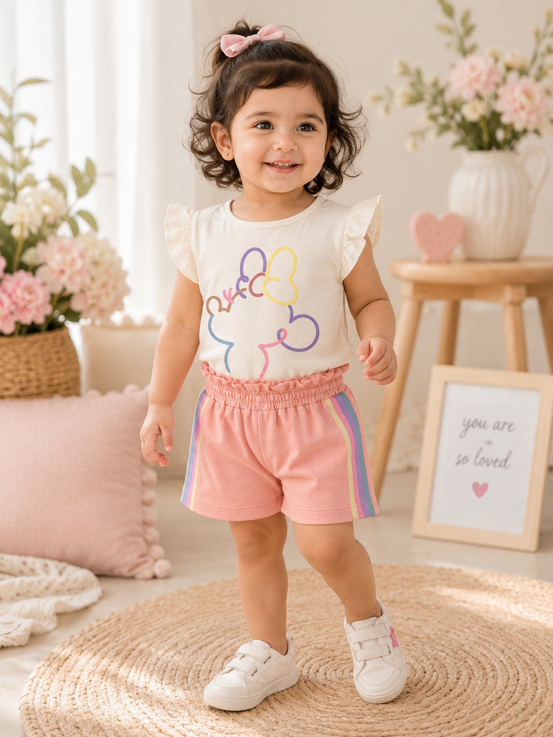 Girls' Cotton Summer Set