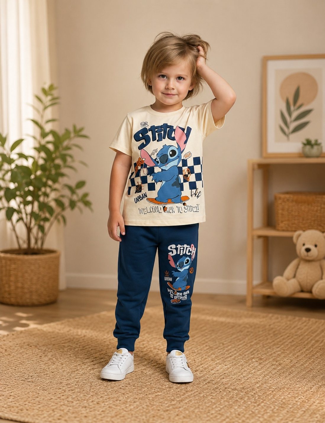 Boys' Cotton 2-Piece Set