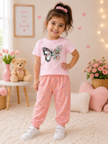 Butterfly Blossom Girls' Lounge Set