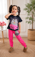 Girls' "Cooking Cat" 2-Piece Outfit