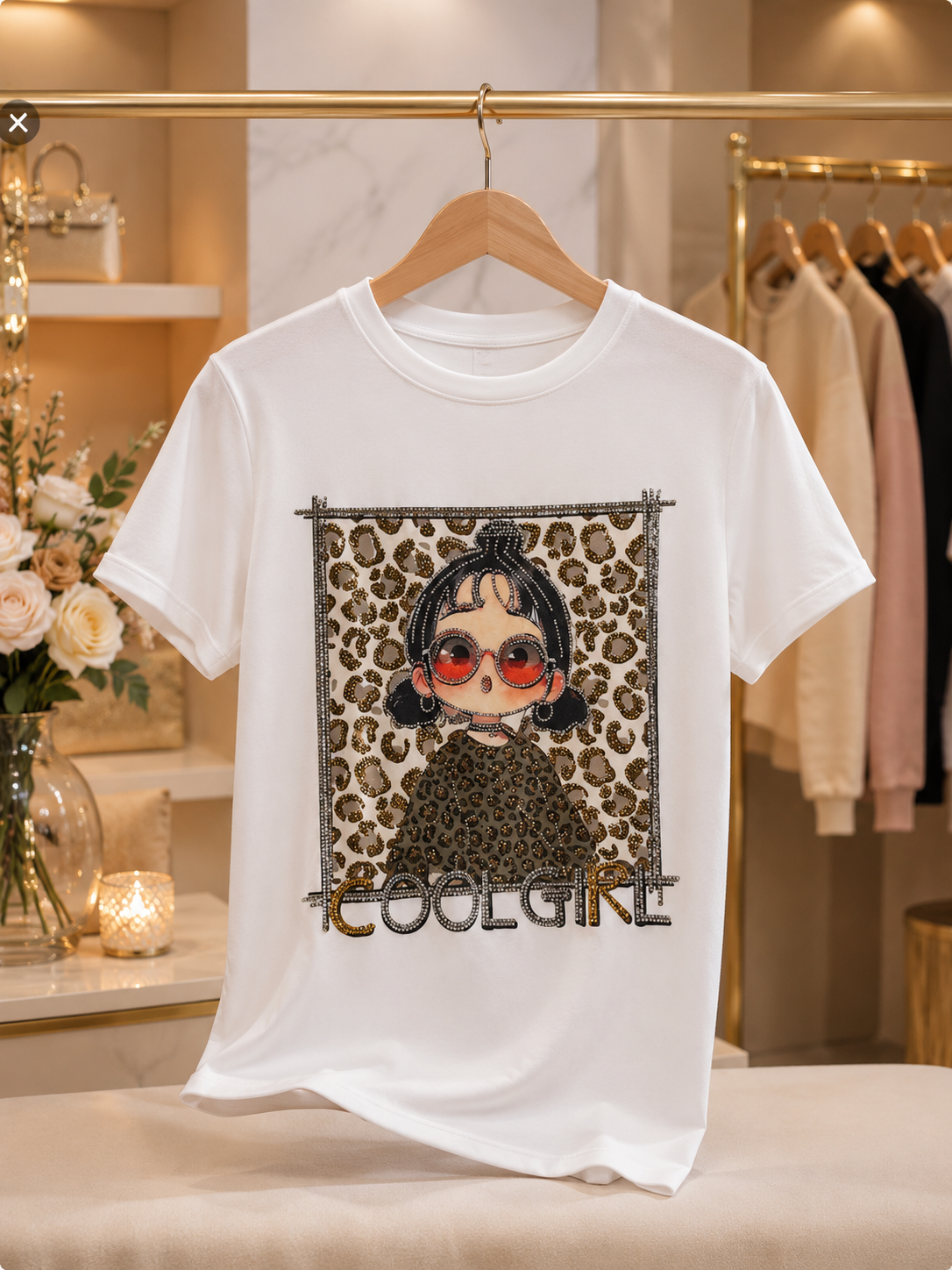 Premium Cotton "Cool Girl" Women's T-Shirt