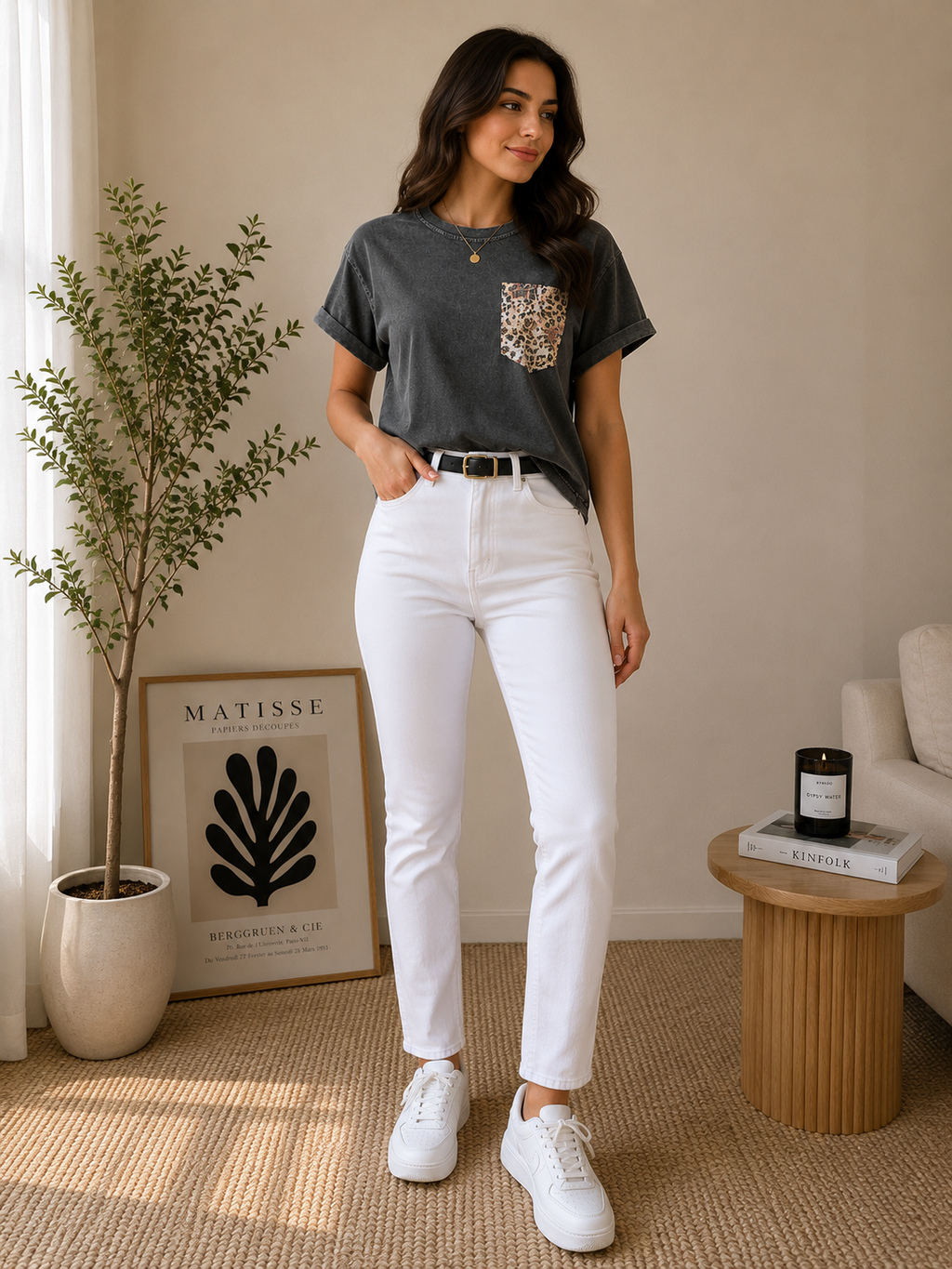 Premium Washed Pocket T-Shirt