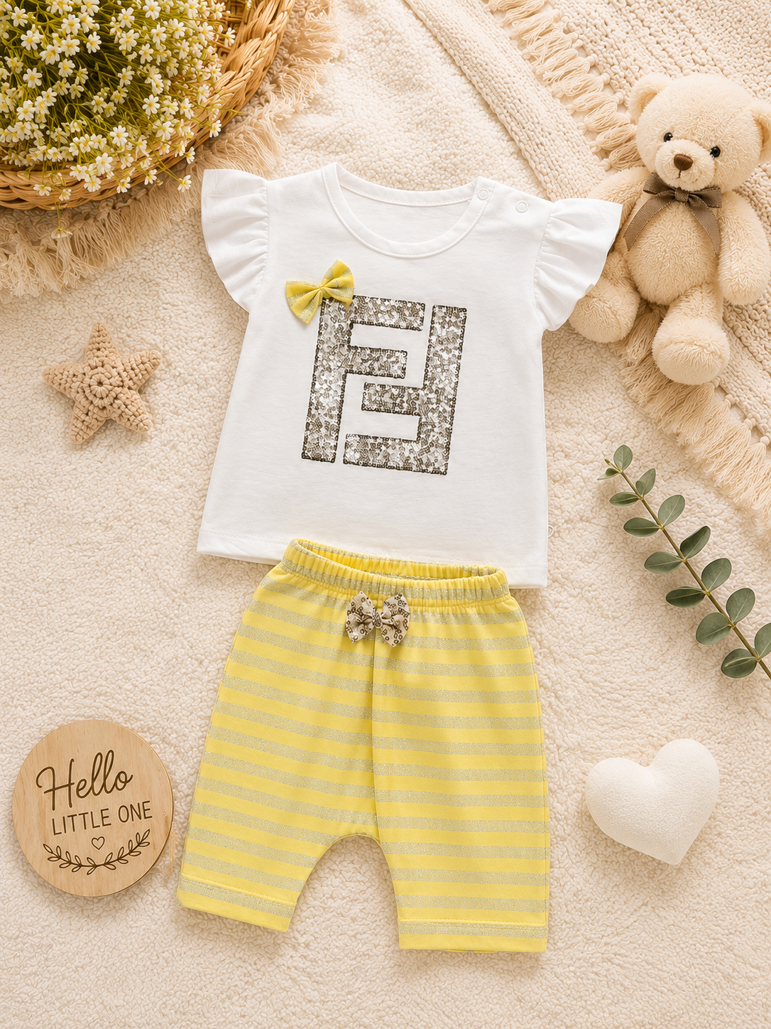 2-Piece Baby Summer Set – Cute & Comfortable