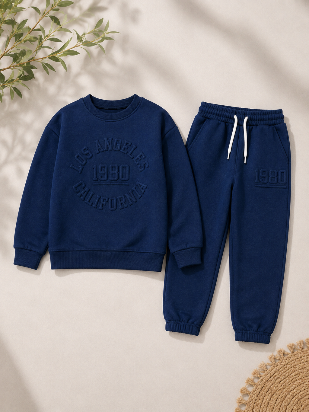 Navy Blue 2-Piece Set for Kids