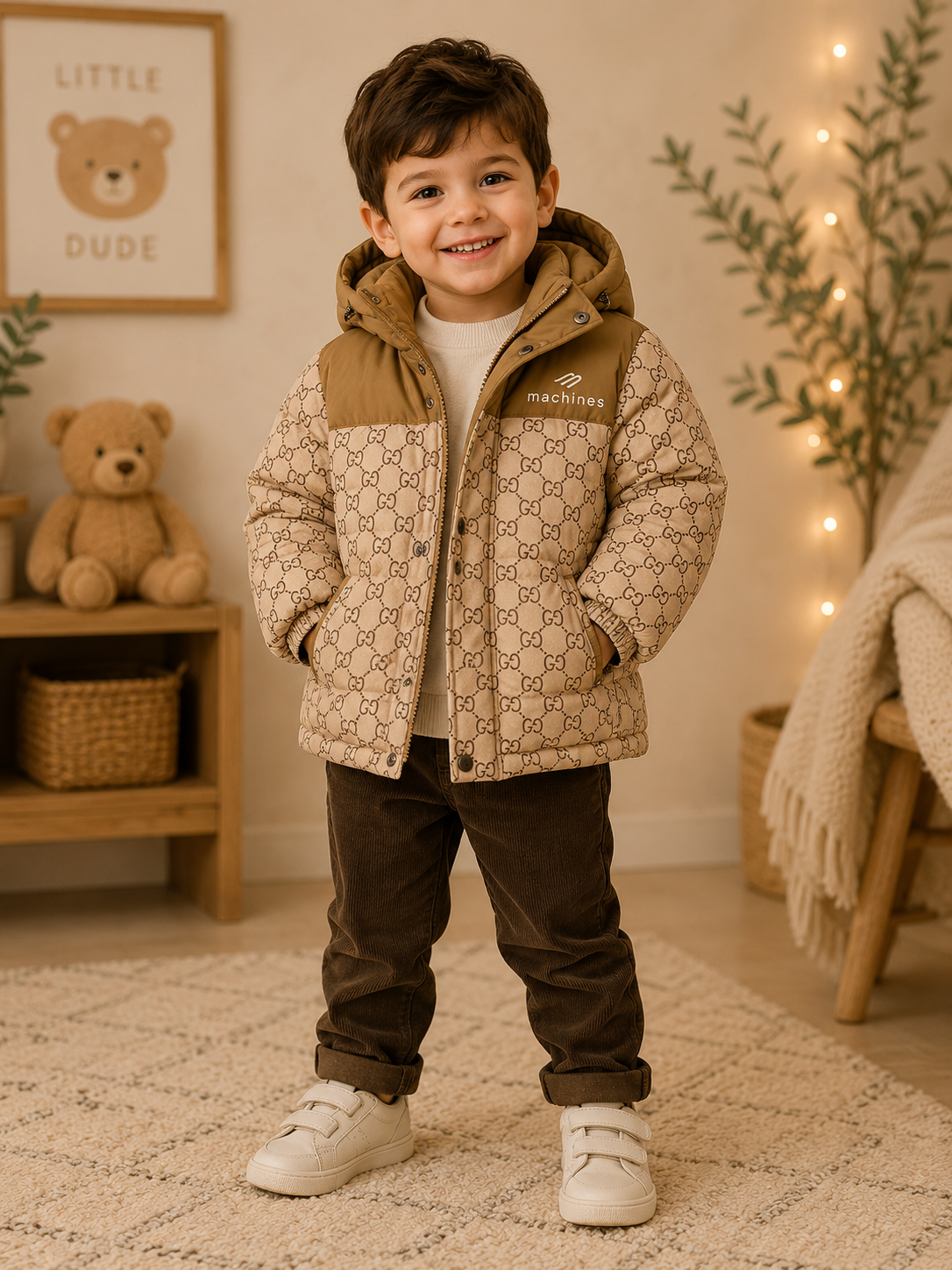 Boys Premium Winter Hooded Jacket