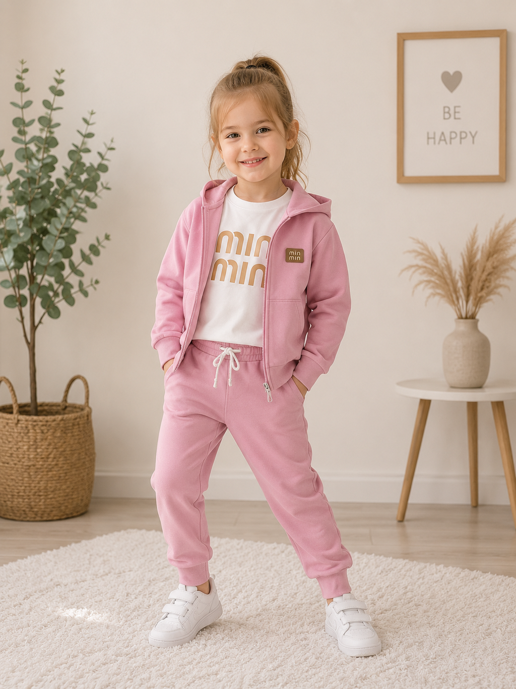 Elegant 3-Piece "MIN MIN" Girls Set