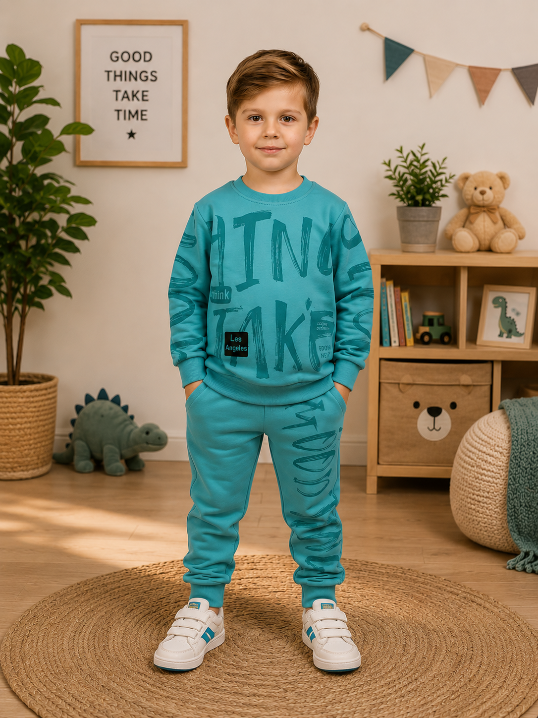 Cotton 2pcs set For Boys
