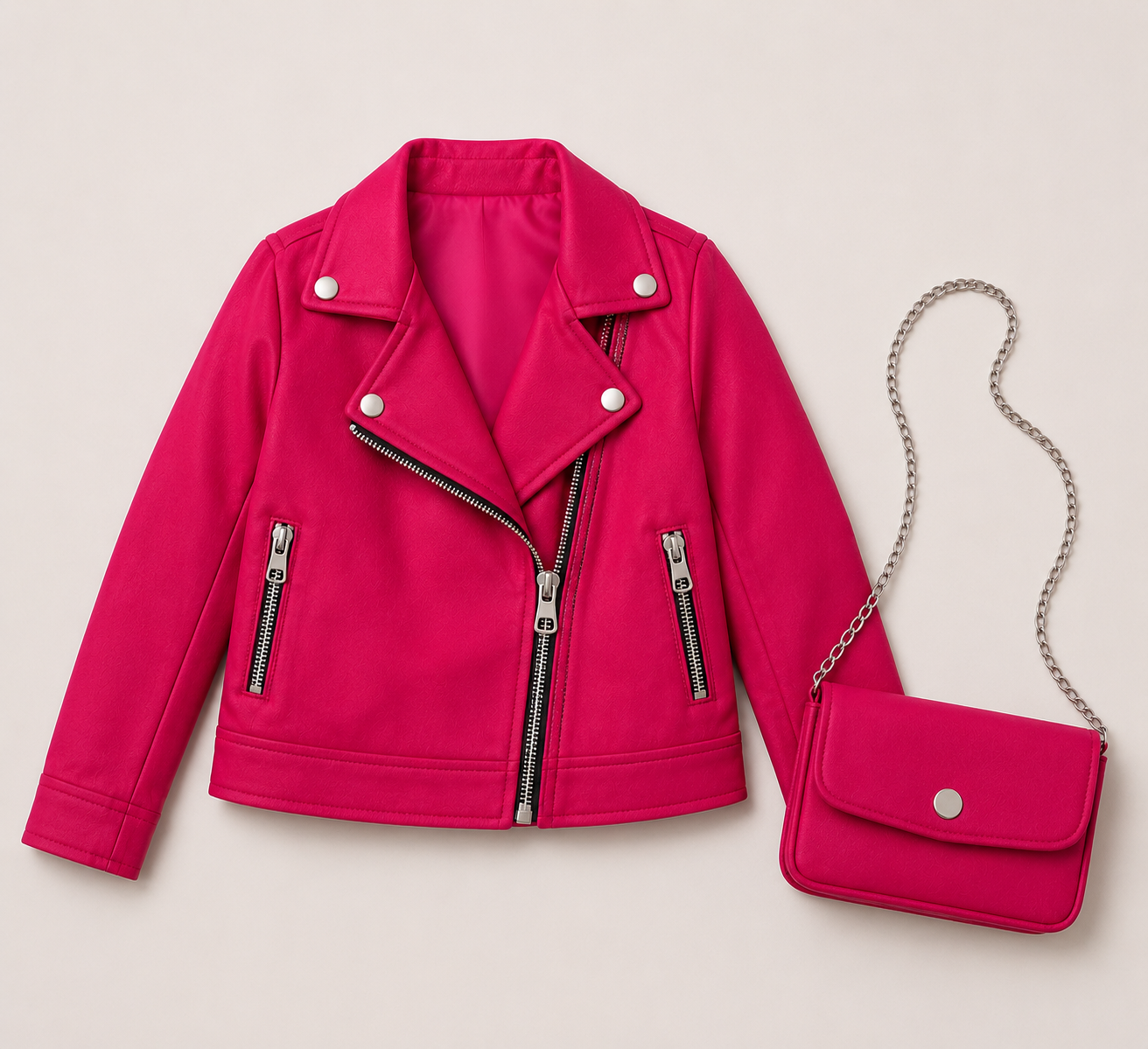 Suede Jacket For Girls