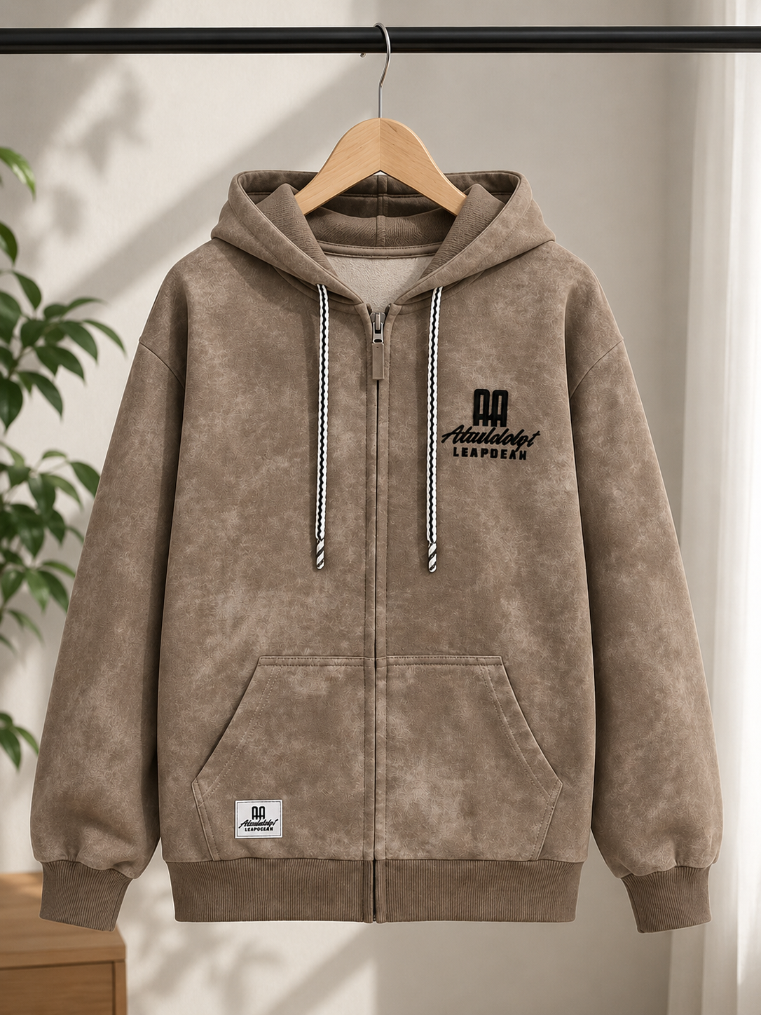 Boys' Zip Up Cotton Hoddie