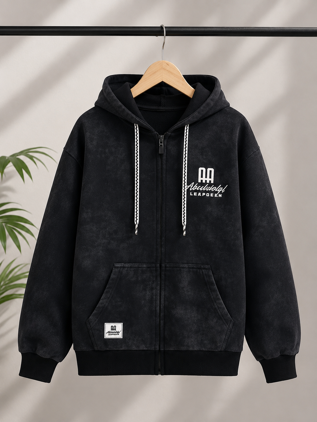 Boys' Zip Up Cotton Hoddie