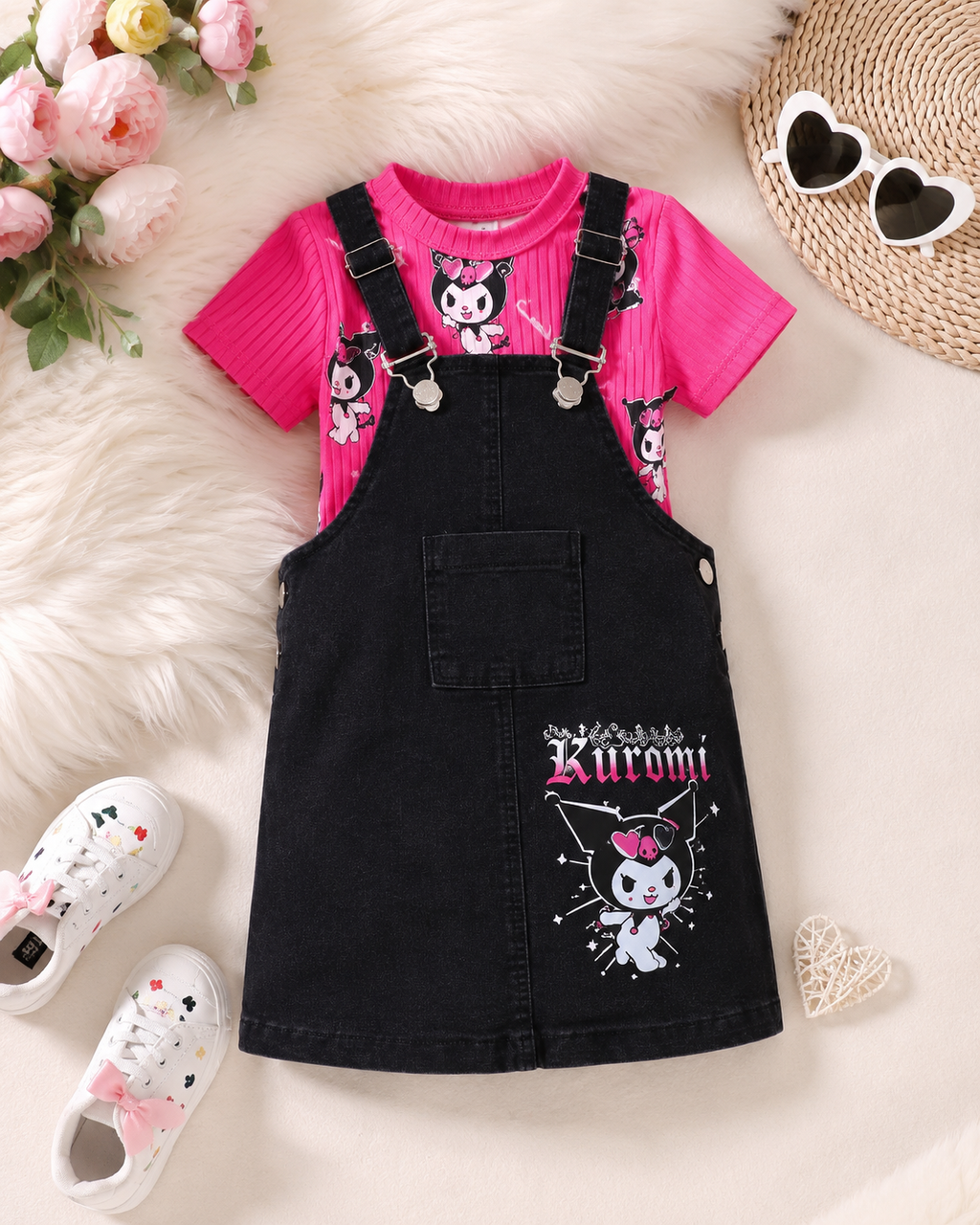 2pcs Girls' Skirt Set