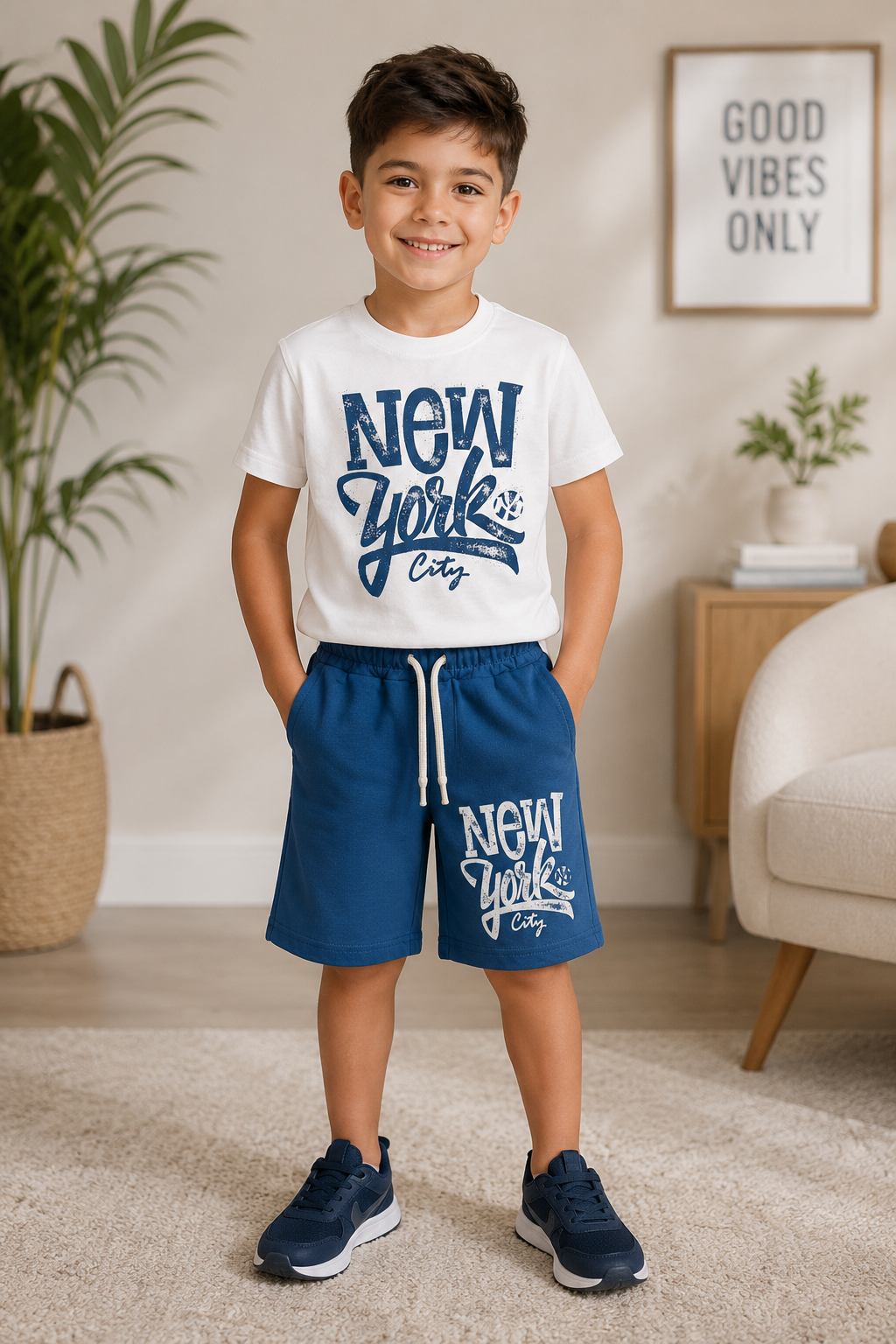 New York Boys' 2pcs Set