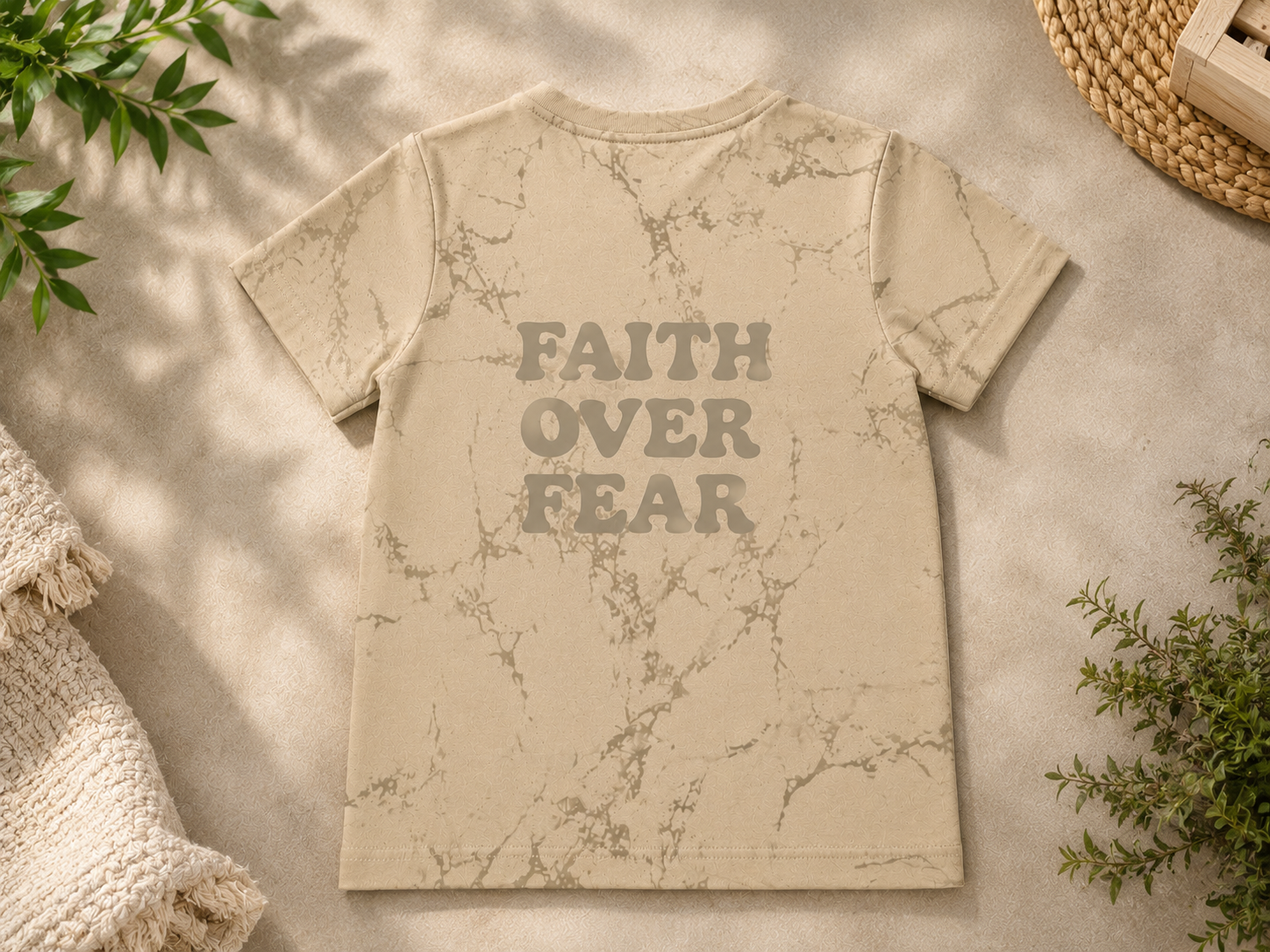California Marble Print Boys' T-Shirt