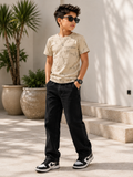 California Marble Print Boys' T-Shirt