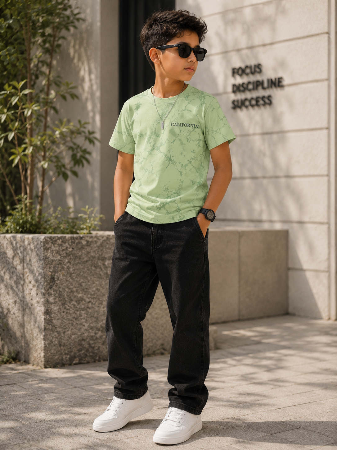 California Marble Boys' T-Shirt