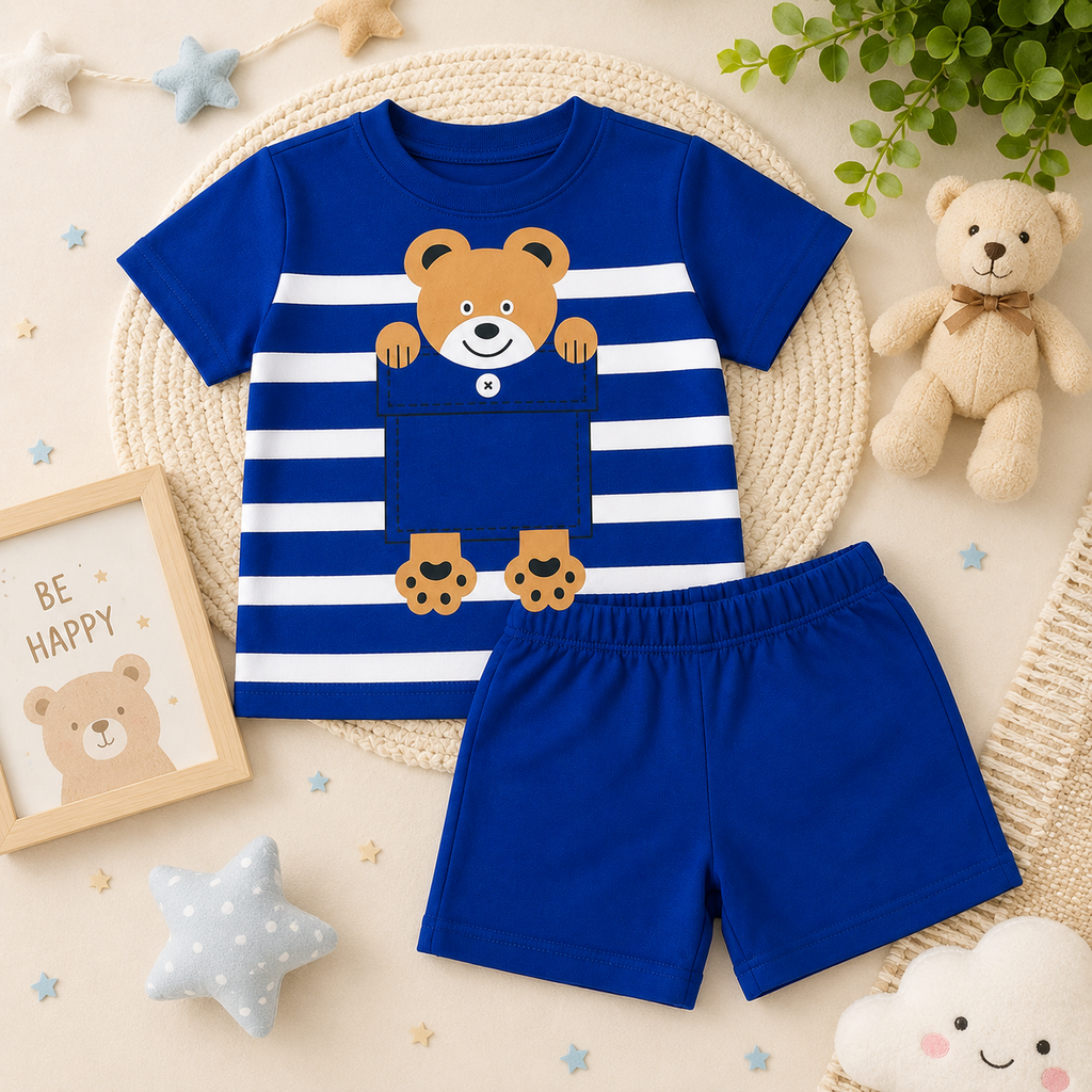 Bear Pocket Boys' Summer Set
