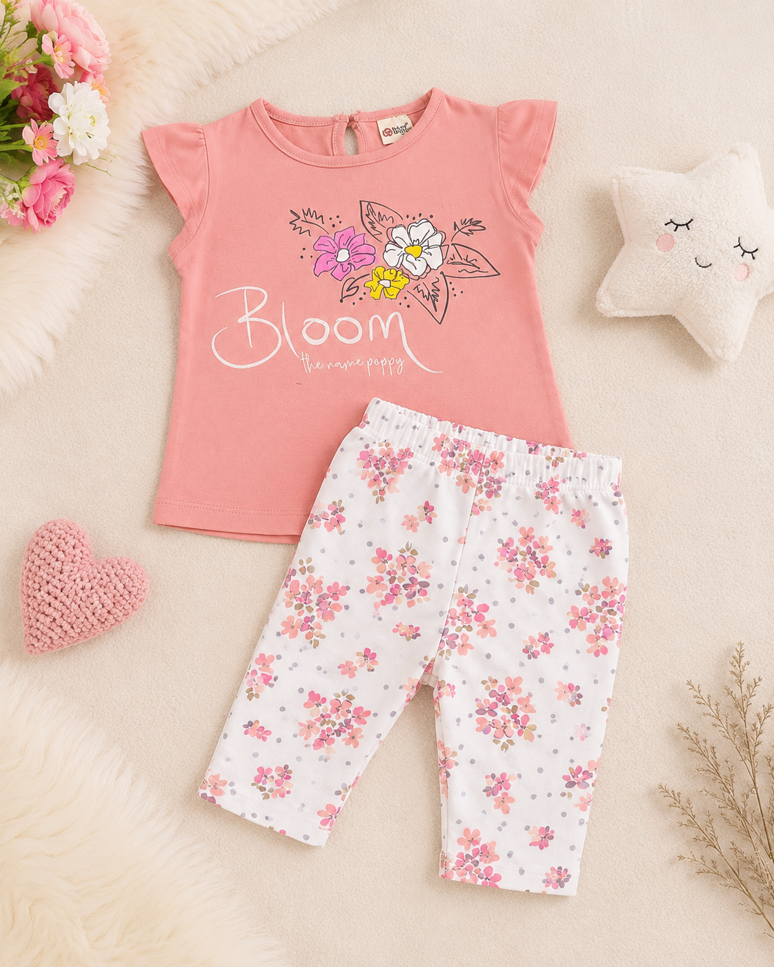 Baby Girls Bloom Capri Set 💕