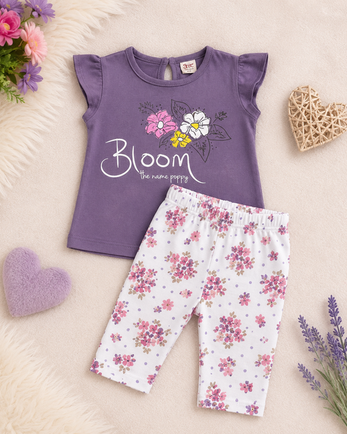 Baby Girls Bloom Capri Set