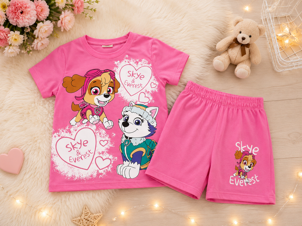 Girls' Skye & Everest Summer Shorts Set