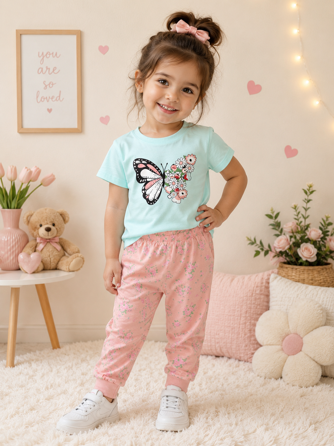 Butterfly Blossom Two-Piece Set
