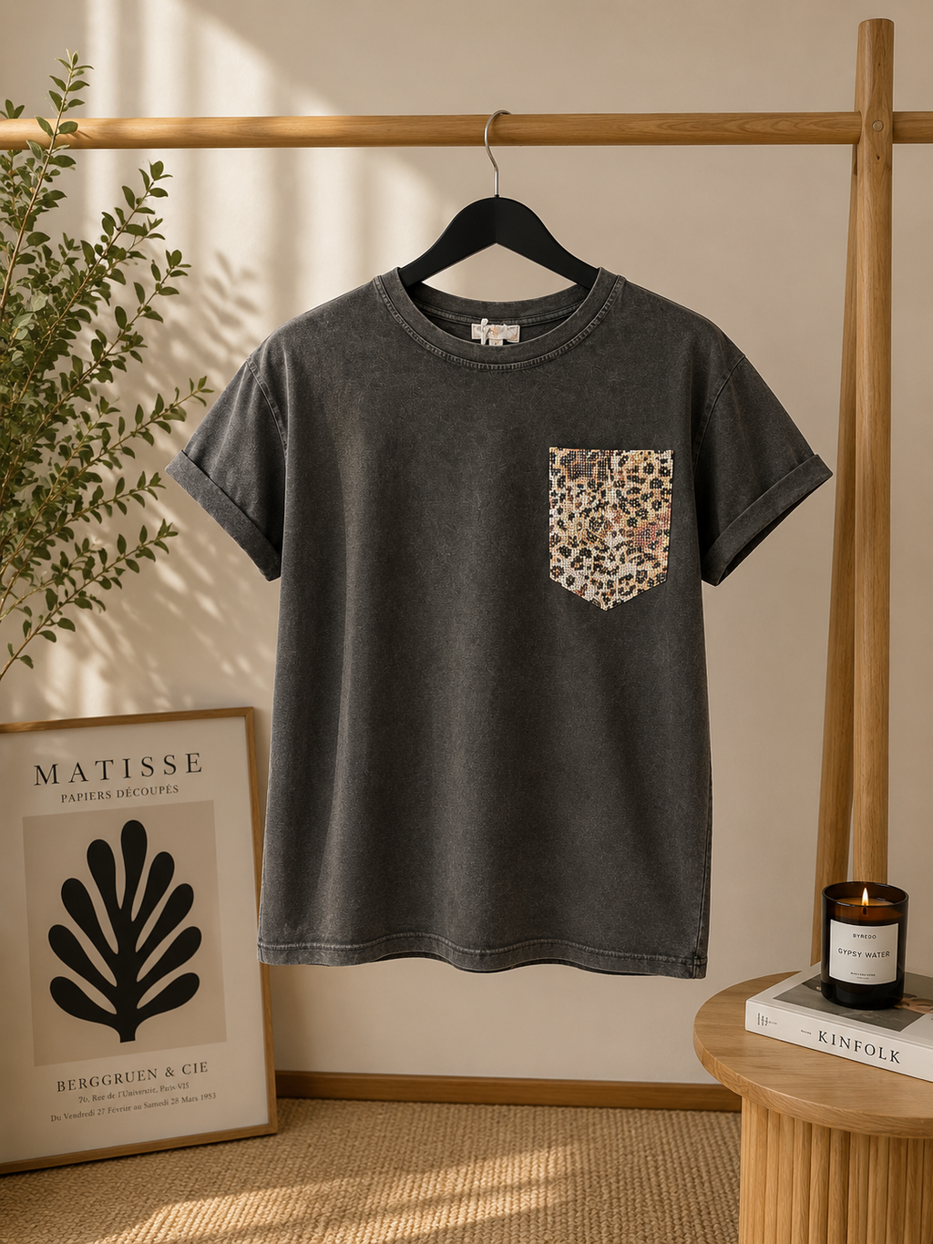 Premium Washed Pocket T-Shirt