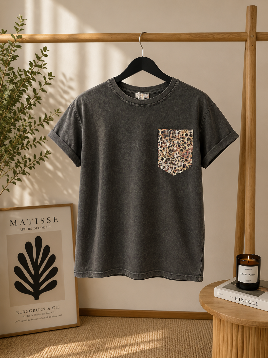 Premium Washed Pocket T-Shirt