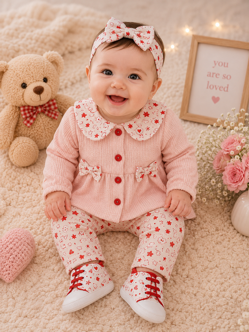 Baby Girls Soft Sole First Walker Shoes