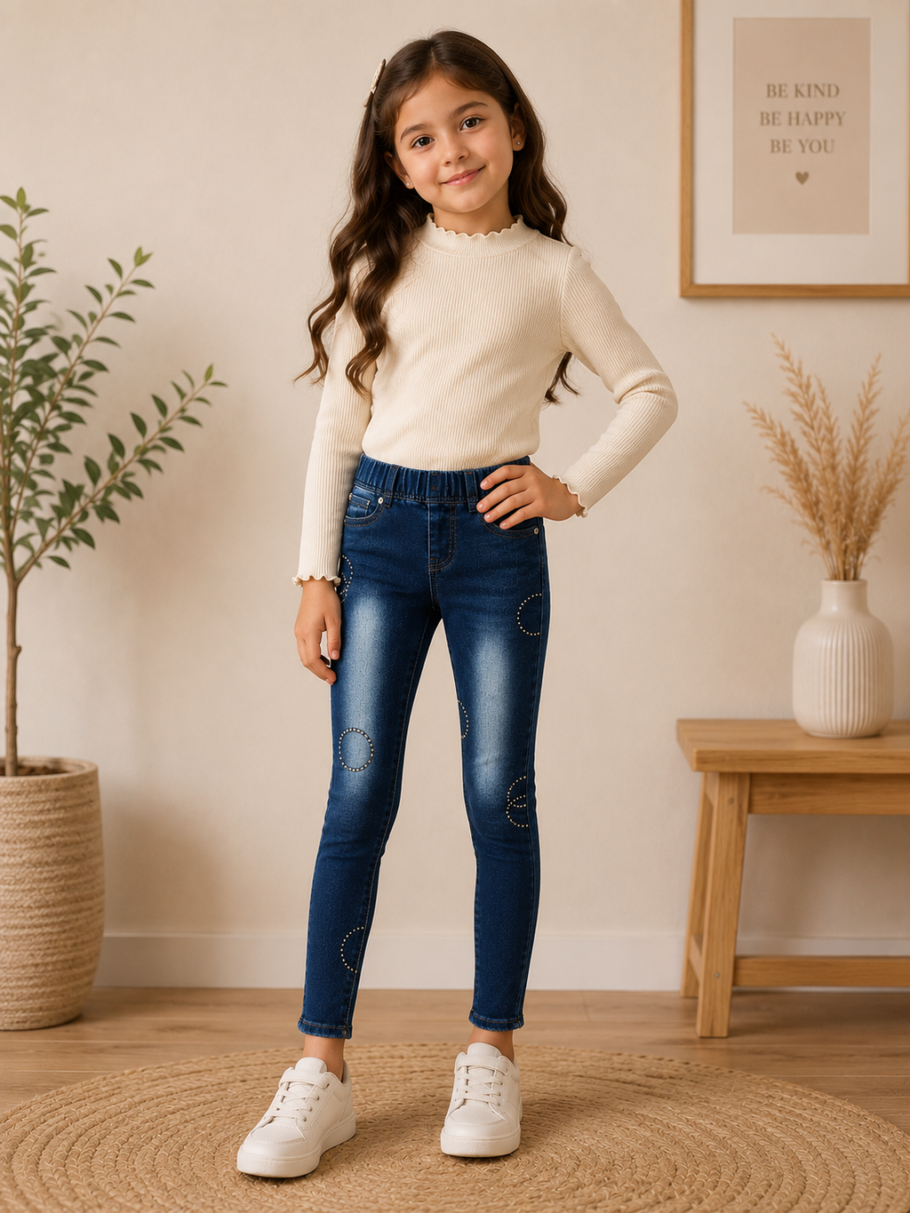 Girls' Premium Stretch Skinny Jeans