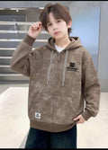 Boys' Zip Up Cotton Hoddie