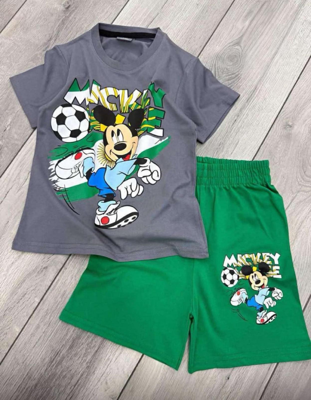 Cute Mickey 2pcs Set For Boys