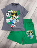 Cute Mickey 2pcs Set For Boys